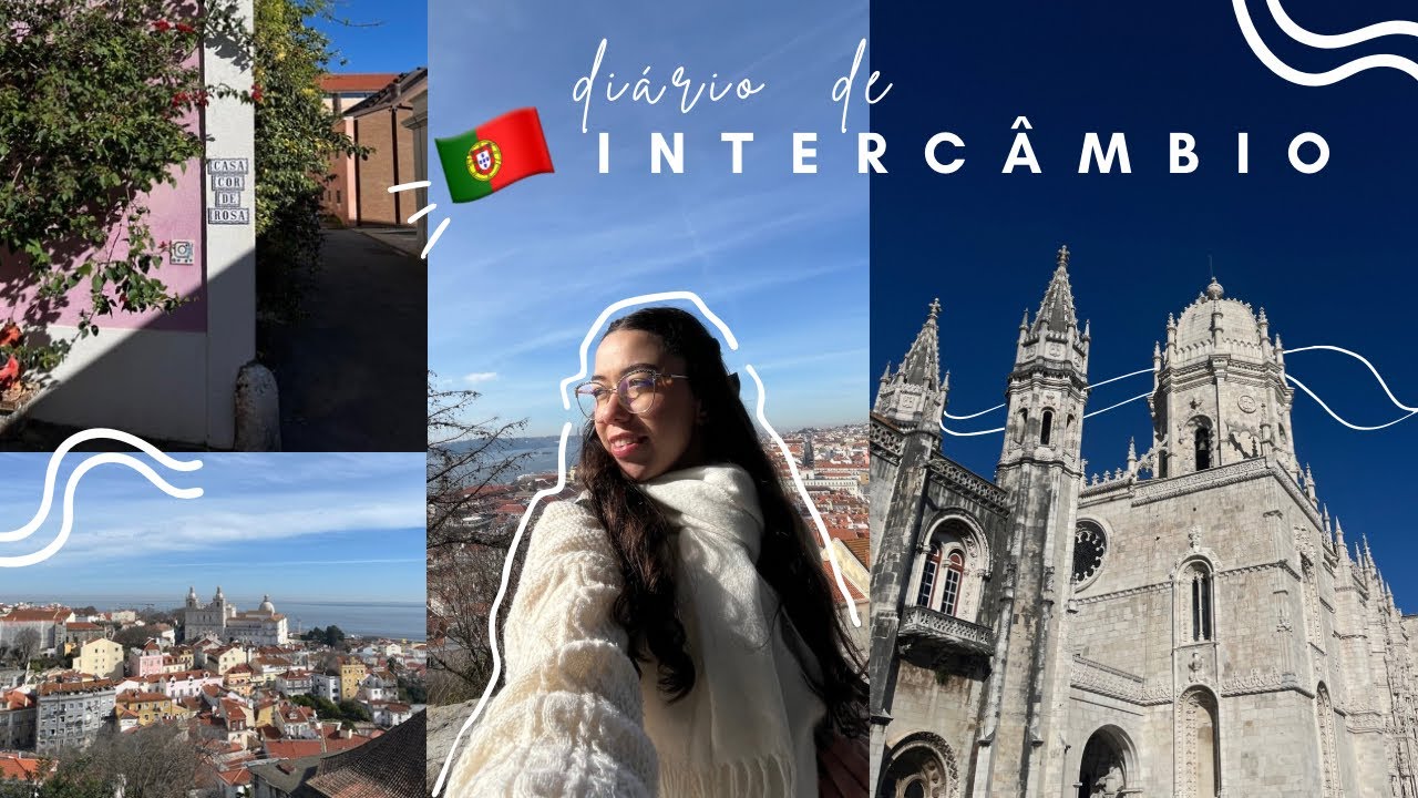 DIÁRIO DE INTERCÂMBIO #1🇵🇹 como cheguei até aqui + primeiros dias em Portugal!