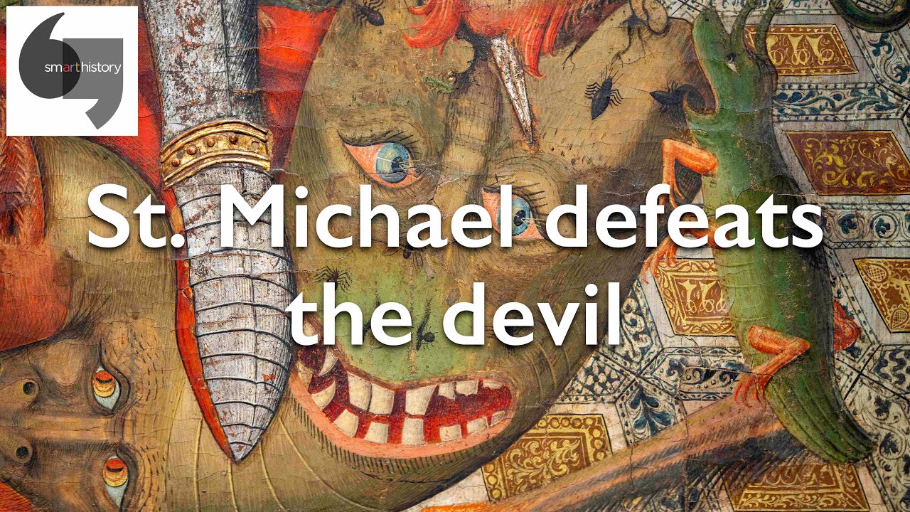 St Michael defeats the devil in Renaissance Spain