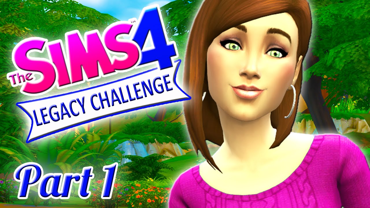 Let's Play The Sims 4: Legacy Challenge Part 1 - Making Friends