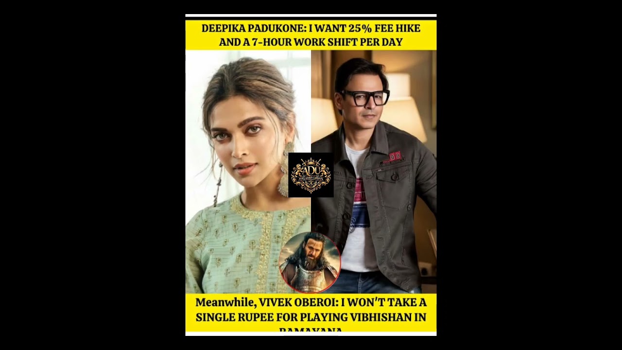 DEEPIKA PADUKONE: I WANT 25% FEE HIKE AND A 7-HOUR WORK SHIFT PER DAY00Meanwhile