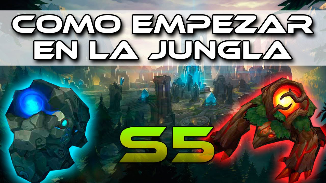 LOL Tips - Como empezar a junglear Guia de Buffos y Rutas | Season 5 56