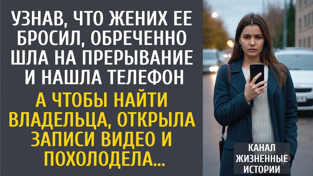 Узнав, что жених ее бросил, обреченно шла на прерывание и нашла телефон… А открыв видео, похолодела…