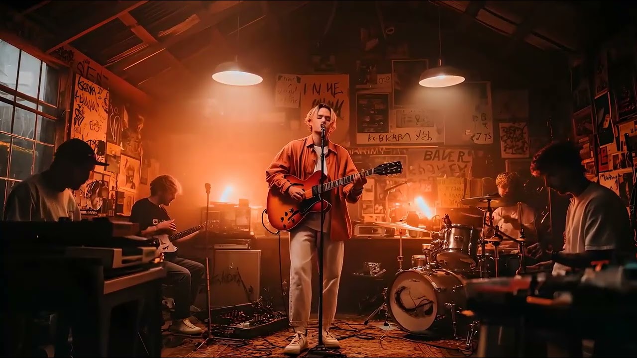 Indie Rock Vibes – Underground Energy in a Garage Jam | 1H Playlist