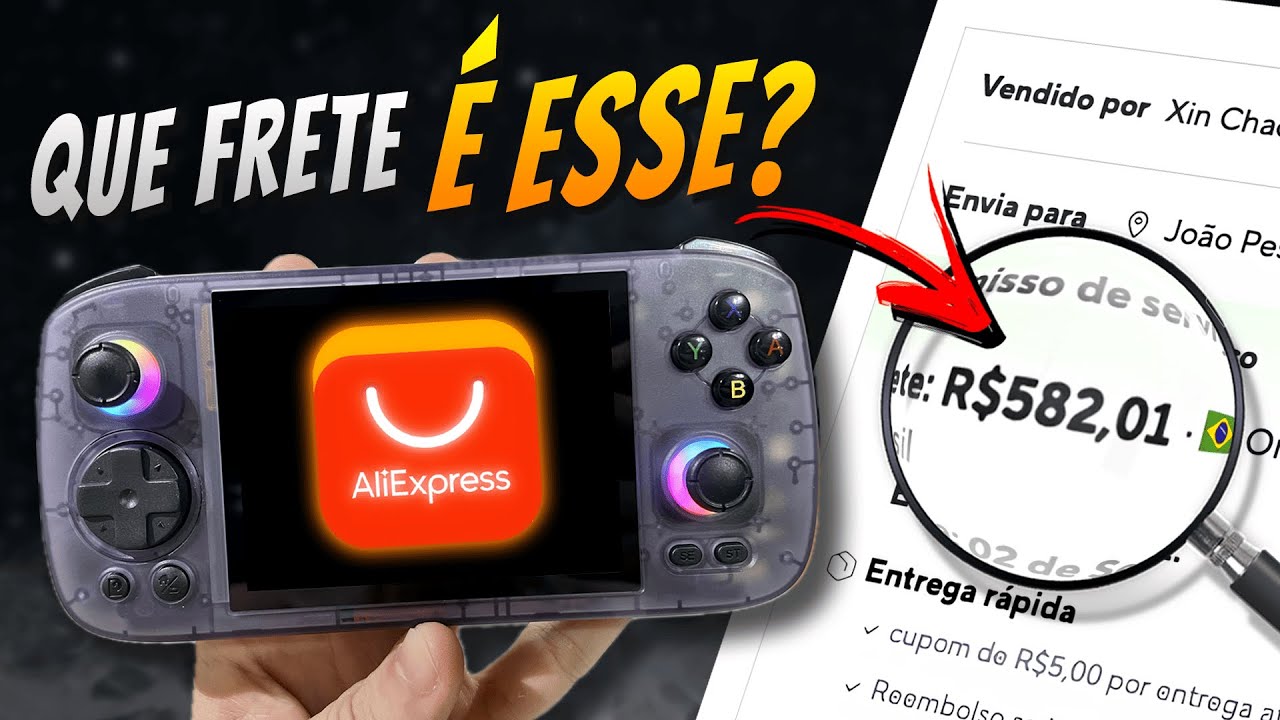 Console com frete de R$ 500 &eacute; GOLPE? Comprei um e trago minha experi&ecirc;ncia!