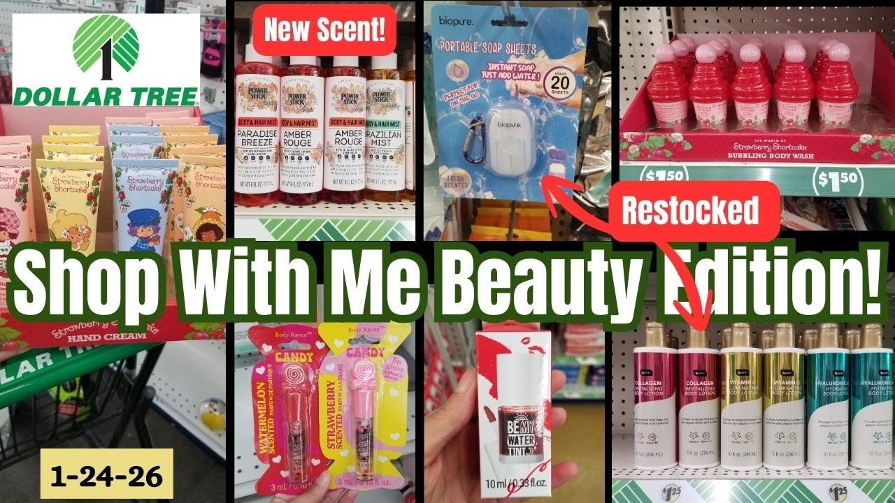 NEW DOLLAR TREE AMAZING BEAUTY FINDS!!  Restocked Items! | Makeupmommas