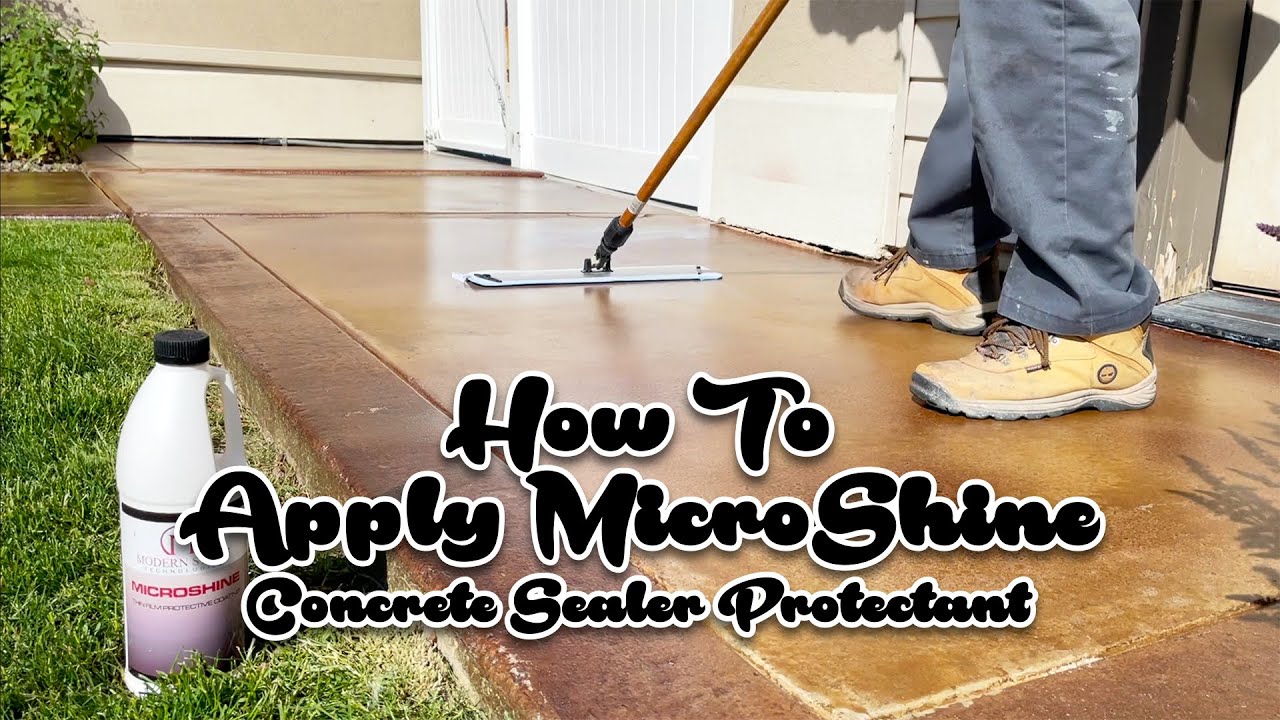 Sealer For Concrete