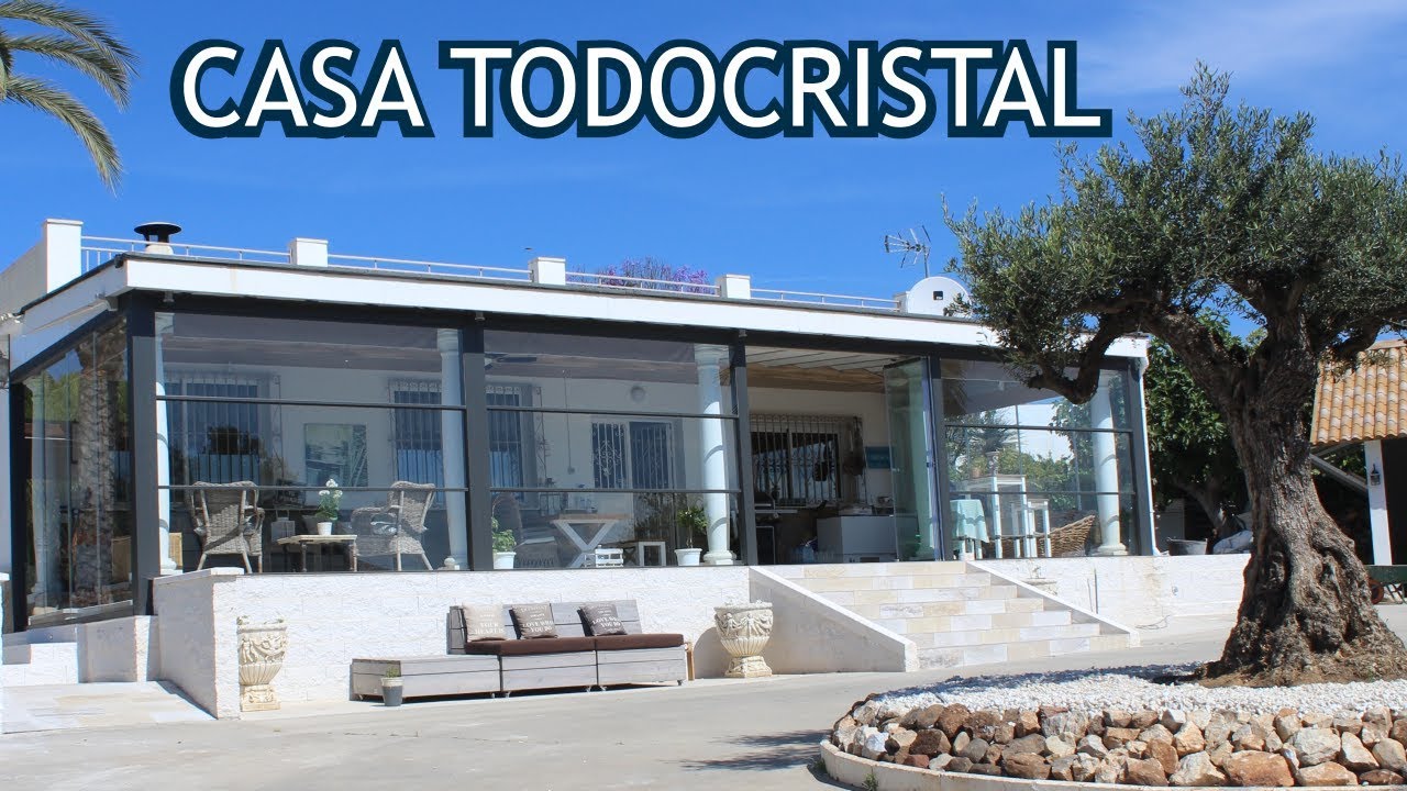 📢¡Cortinas de Cristal, Guillotina Motorizada y Correderas de Cristal en una casa! | Todocristal