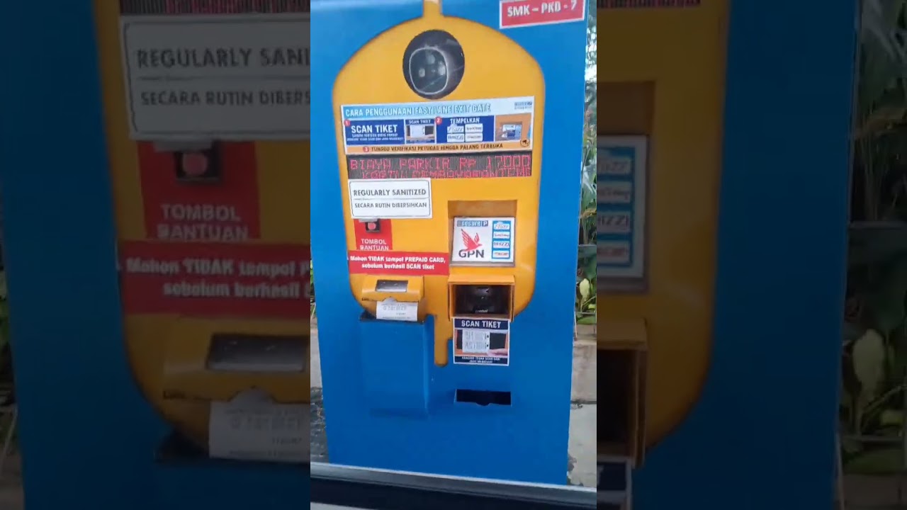 cara bayar parkir non tunai