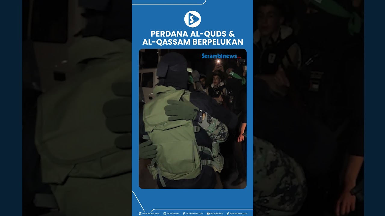 Perdana Al Quds & Al Qassam Berpelukan