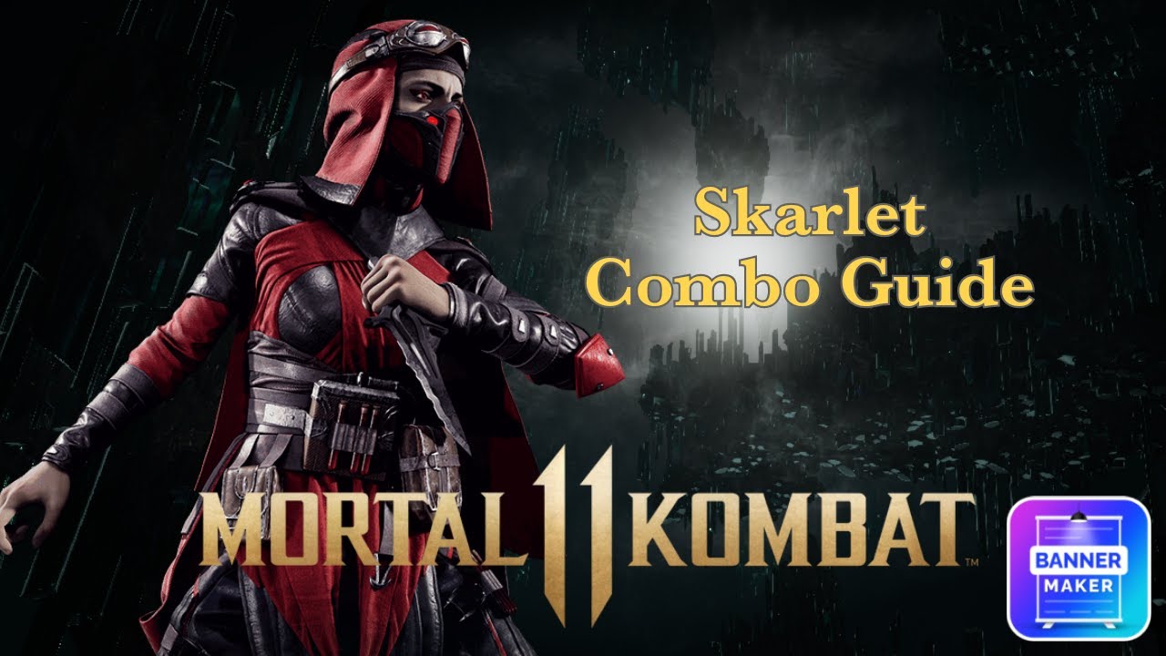 Mortal Kombat 11 - Skarlet Combo Guide (Dagger Dance, Cell Siphon, Bloodport)