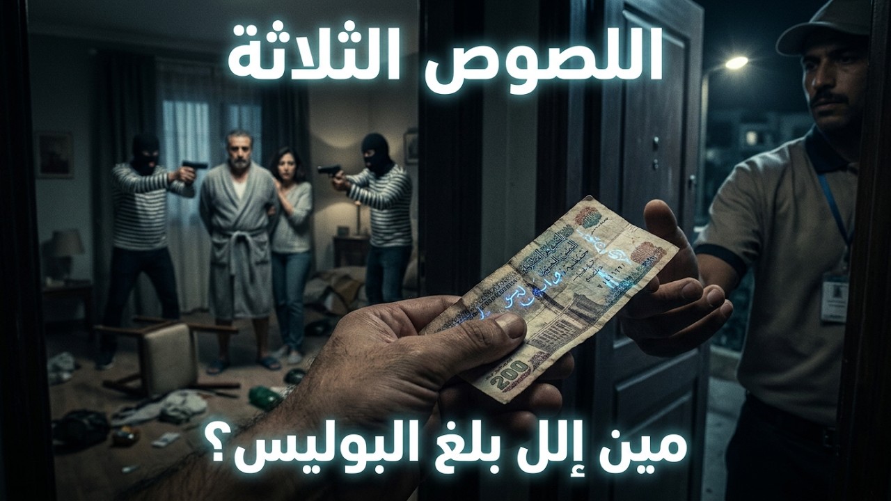 (62) من الجاني  ، اللصوص الثلاثة ، مين إللي بلغ البوليس ؟ حلقة الجمعة 7-1-2022