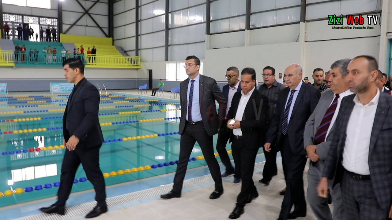 Inauguration D’une Piscine Semi-Olympique à Boghni à Tizi-Ouzou … Les Détails …