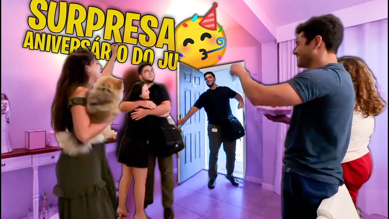 FIZEMOS UMA SURPRESA PRO JÚNIOR DE ANIVERSÁRIO 🎁 🎂