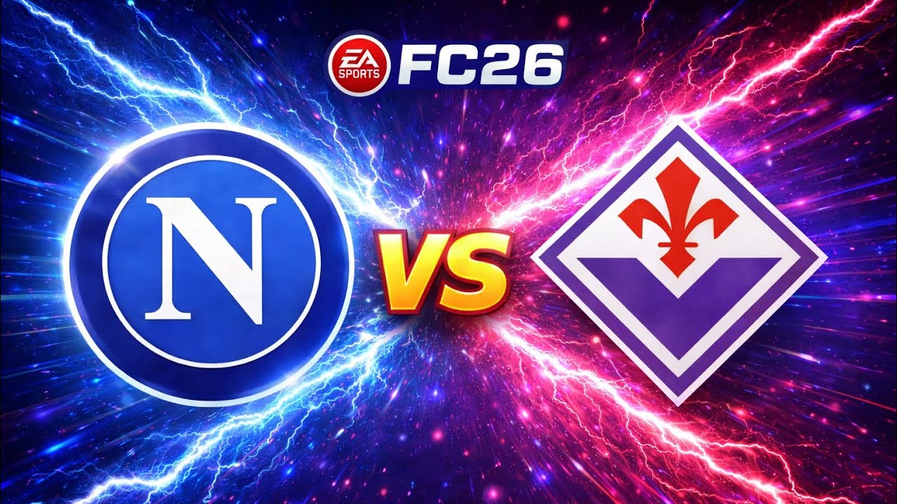 Napoli vs Fiorentina - Full Match Gameplay | EA SPORTS FC 26