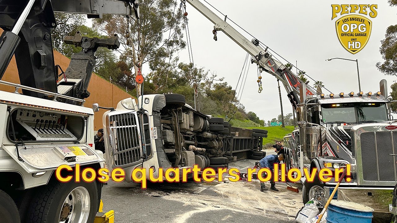 No room? No problem! Rotators make quick work of crazy rollover
