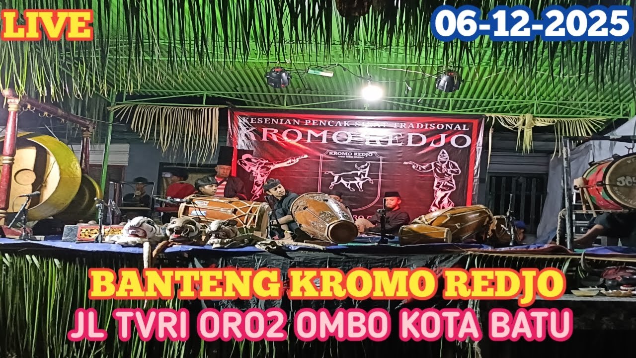PENCAK SILAT DAN BANTENGAN KROMO REDJO. LIVE JL TVRI ORO2 OMBO KOTA BATU