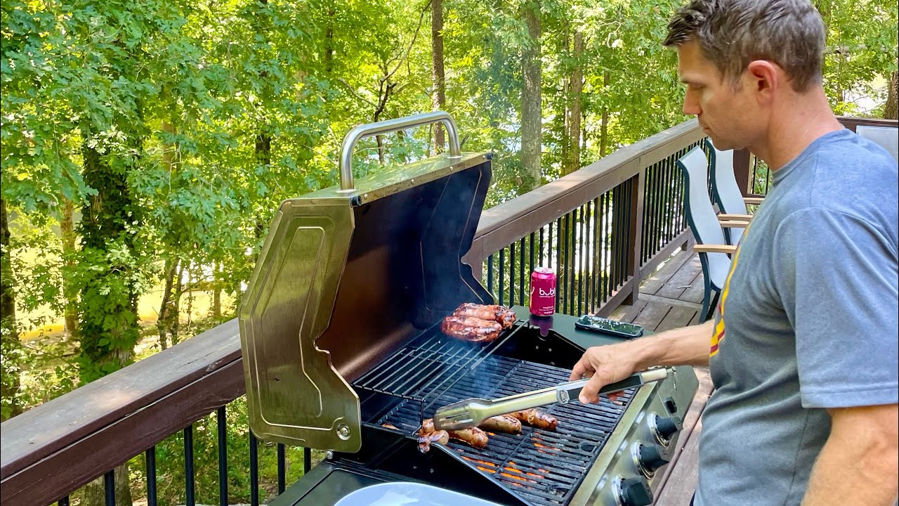 How to Use the Char-Broil Gas Grill | A Lake House on Lanier | Grilling Guide