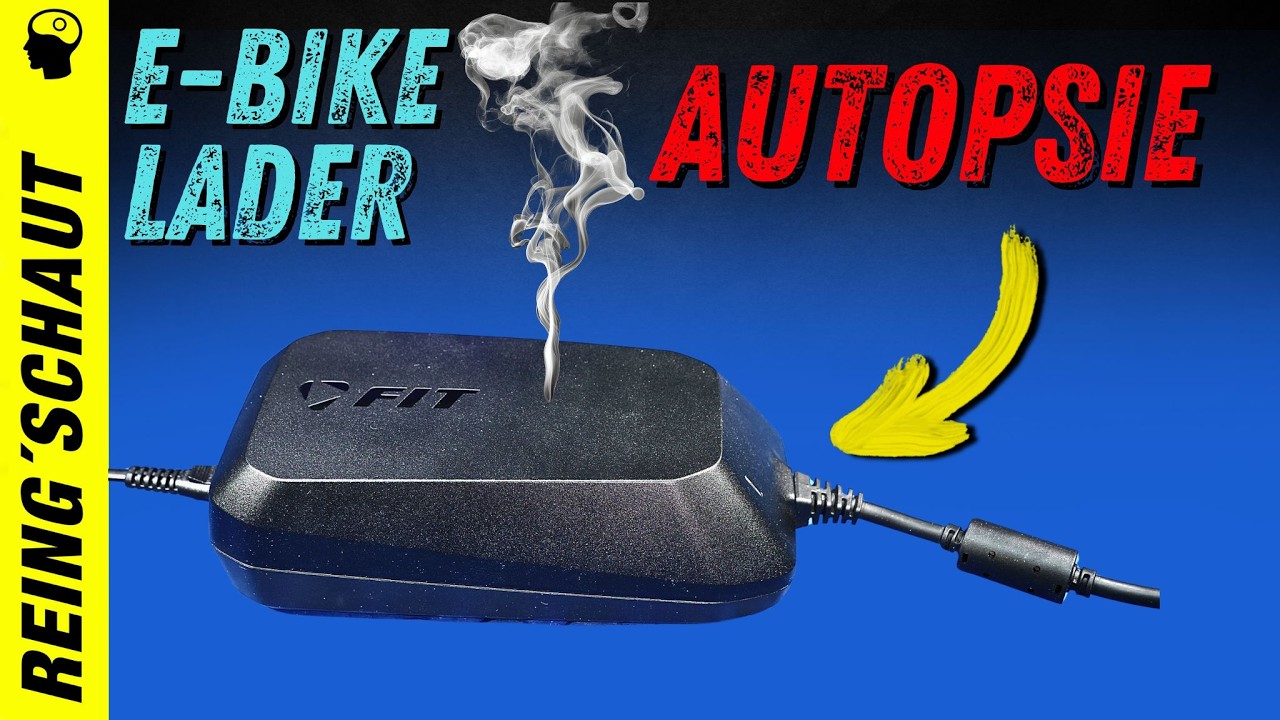 E-Bike Lader ausser Puste | FIT Akkulader  Autopsie
