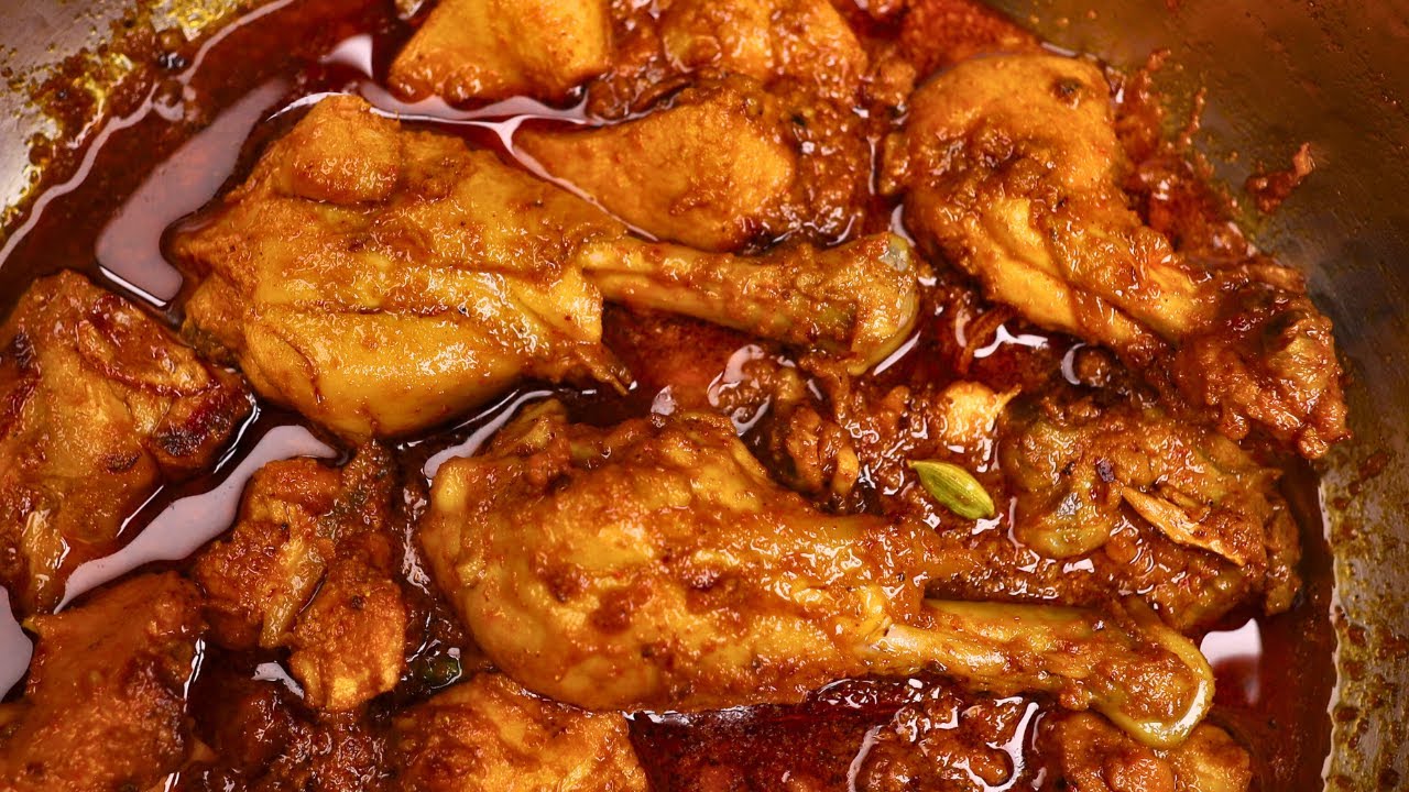 शाही चिकन कोरमा बनाने की विधि | Shahi Chicken Korma Recipe | Bhuna Style Shahi Chicken Korma Recipe