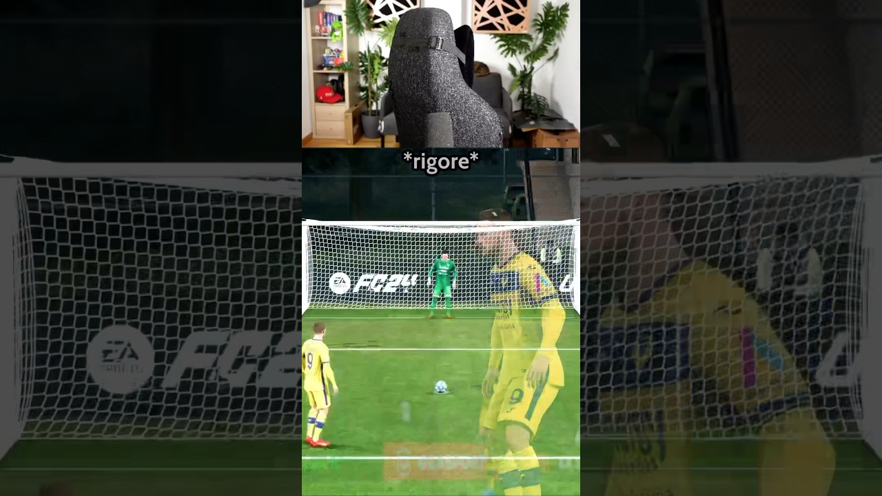 Pizzignacco Para un Rigore mentre Tearless è in Bagno su FC 24