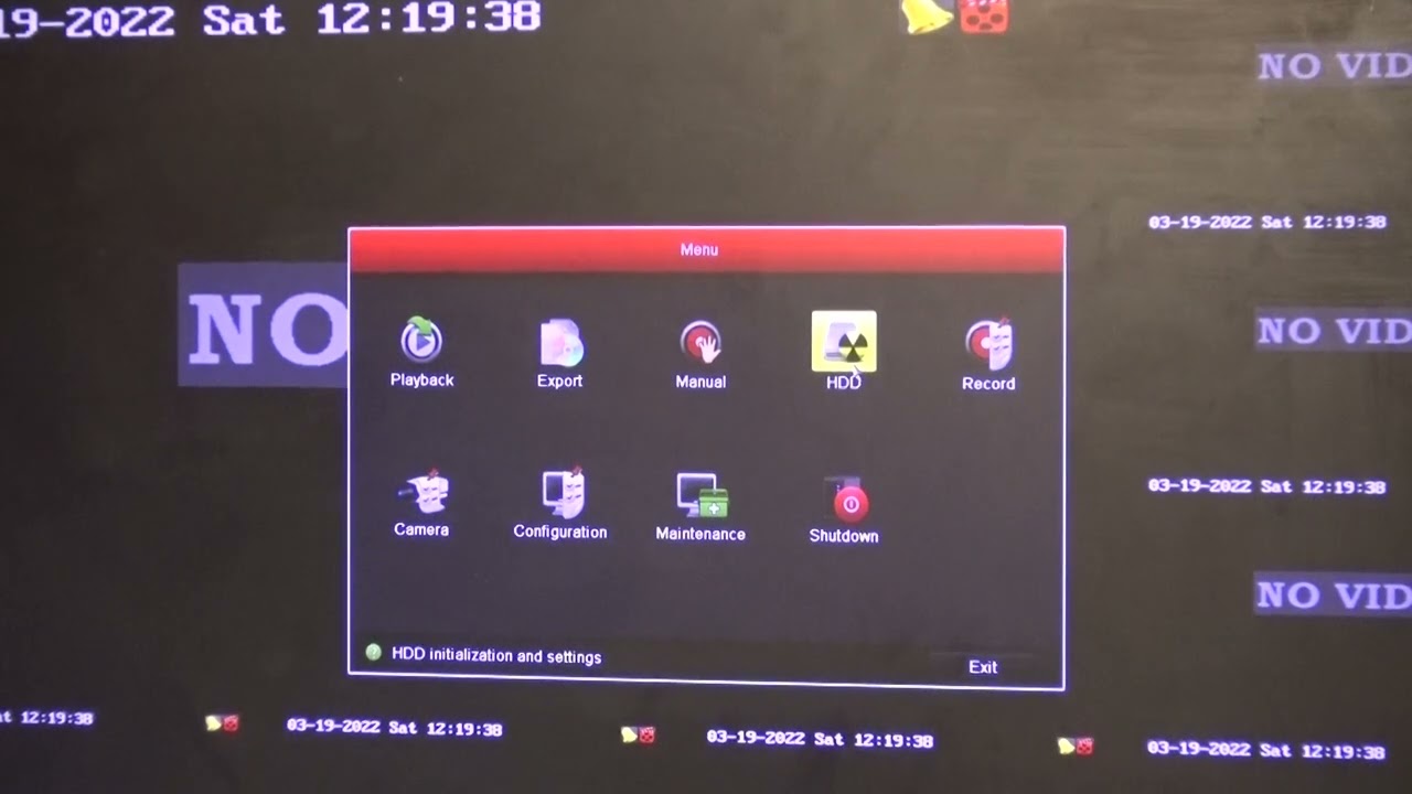hikvision old DVR hard disk format हिकविजन डीवीआर में हार्ड डिक्स कैसे फॉर्मेट करें