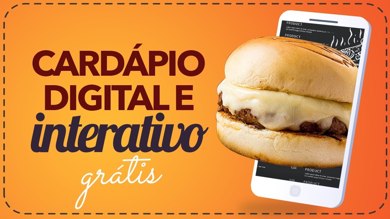 Como Criar um Cardápio Digital e Interativo Grátis - Para Whatsapp e Delivery
