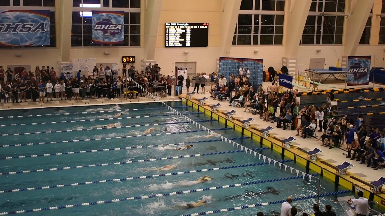 500 Free HS National Record!