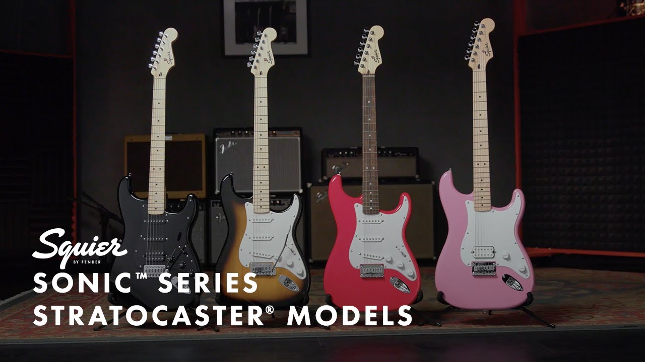 Exploring the Squier Sonic Series Stratocaster Models | Fender