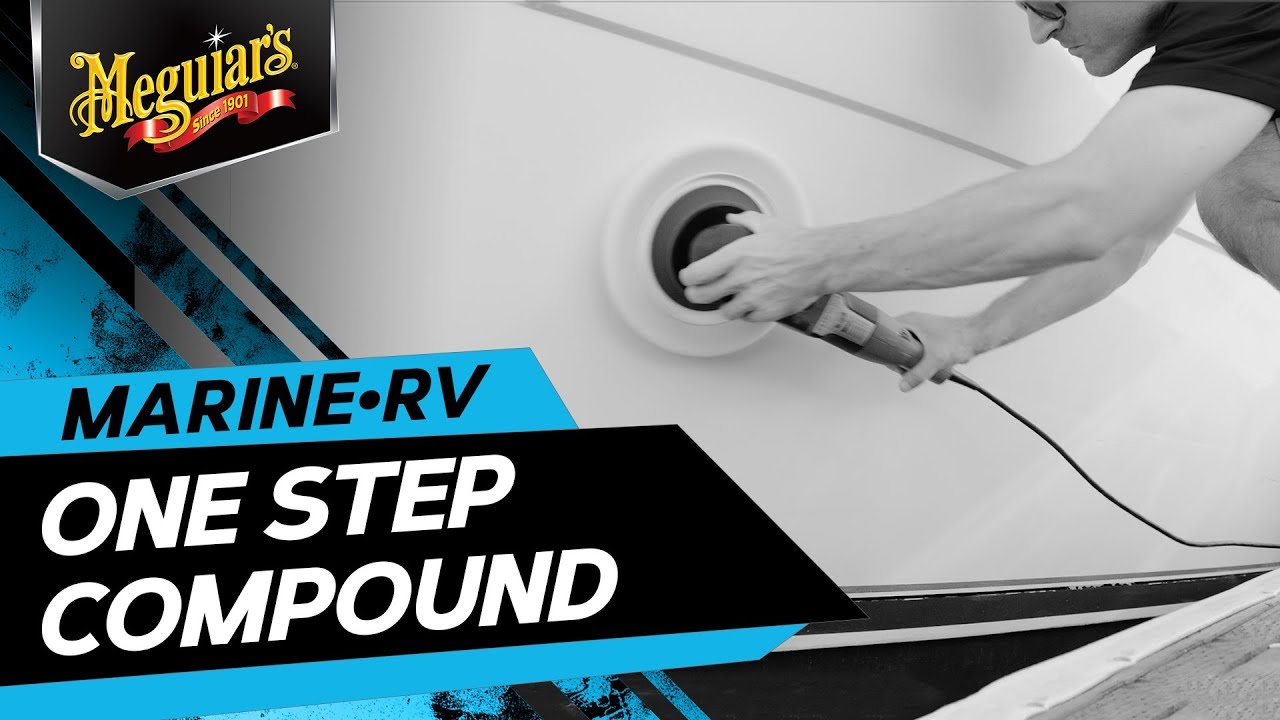 Has Your Boat Lost its Shine? One-Step Compound is a Marine Oxidation Remover that Restores Shine!
