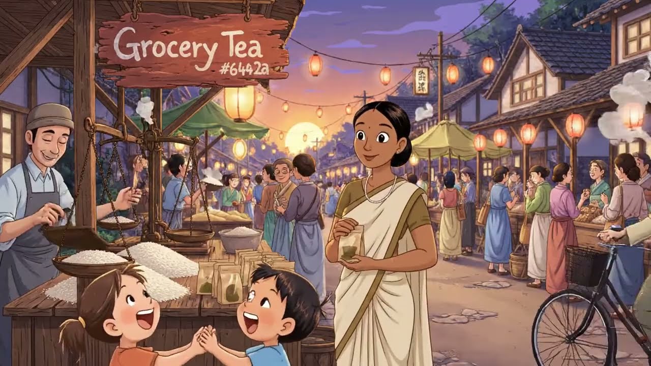 Idian Ghibli Village 1990s | Nostalgic Countryside Life Before Technology | Ghibli Everyday