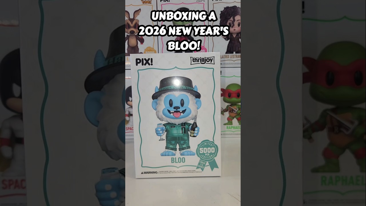 Unboxing a 2026 Happy New Years Bloo! 