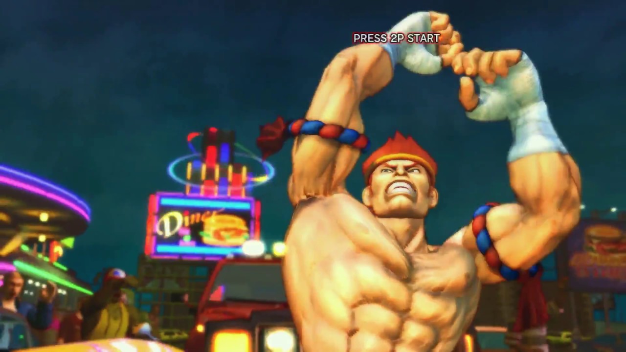 Sagat's Tiger Destruction Ultra with SSF4 Arcade Victory Quotes (HD) - Part 1