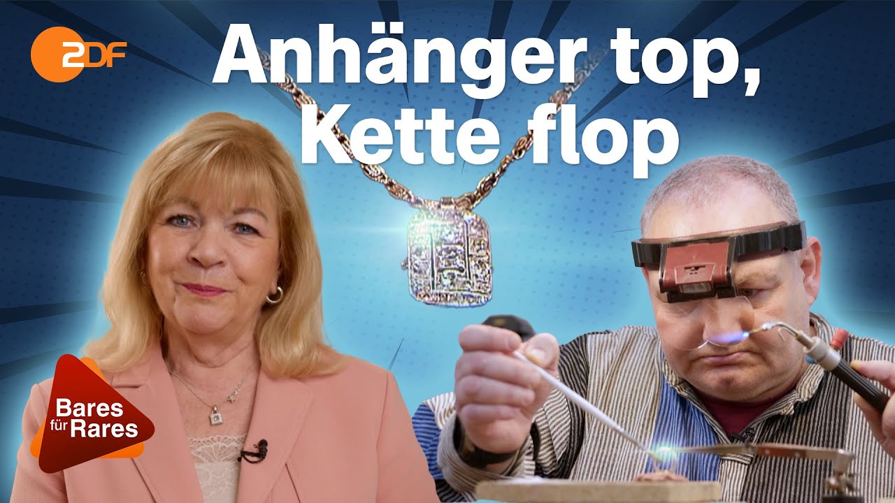 Elke ehrlich entsetzt: Unschöne Art déco Kette braucht dringend ein Glow Up| Bares für Rares
