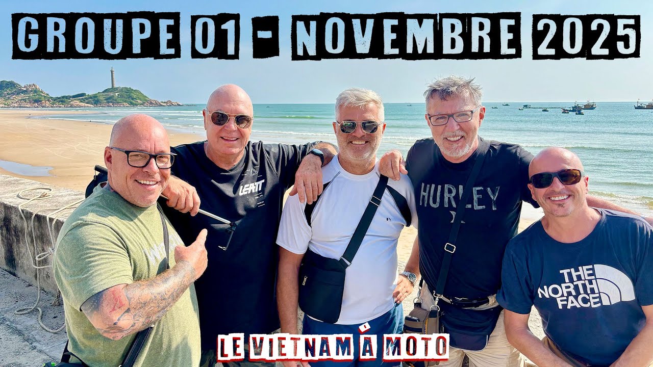 Vietnam à moto - groupe 01 - novembre 2025