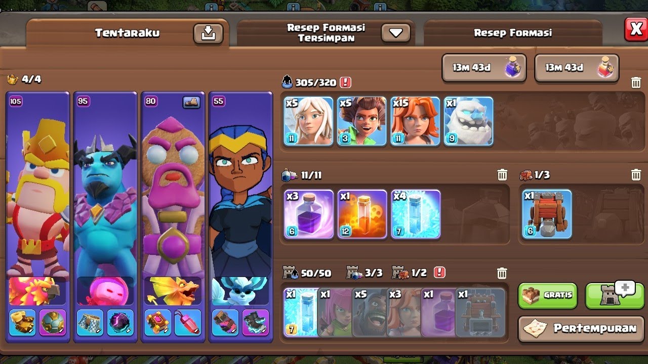 Root Rider x Valkrie TH 18 Coba Ini Sebelum Di Nerf