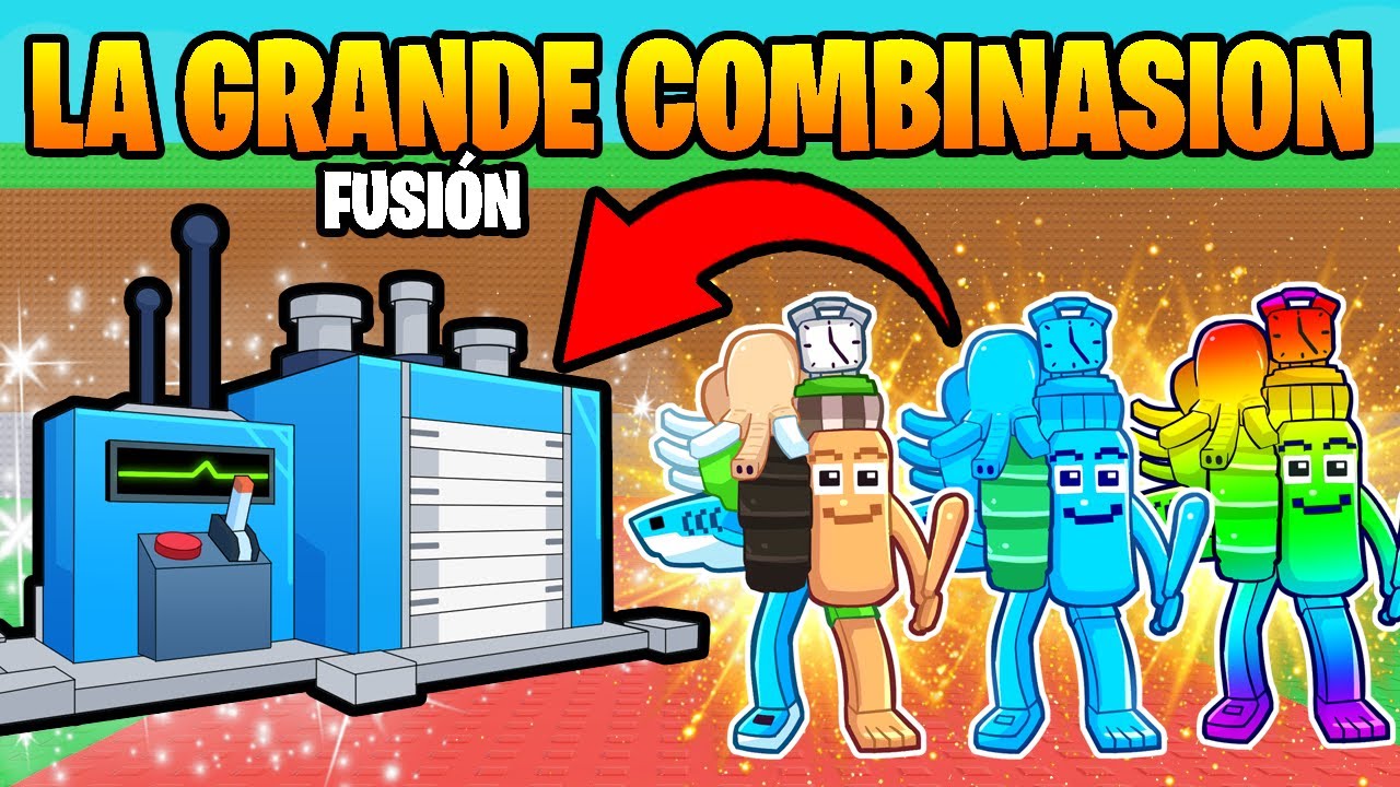 ¡Fusioné 100x LA GRANDE COMBINASION para ROBAR BRAINROT SUPER SECRETOS! 😱💸 Steal a Brainrot