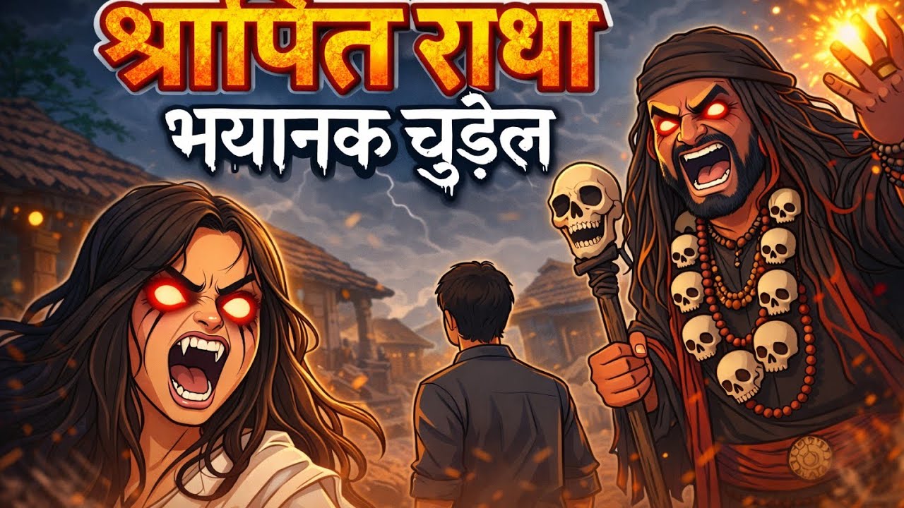 श्रापित राधा  की काहाणी  ....😱😱😱आखिर तक देखणामत भुलना shaapit radha ki kahani