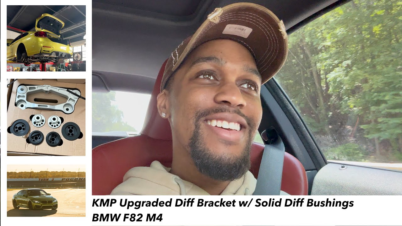 KMP upgraded Diff Plate with solid aluminum Diff bushings | BMW F82 M4