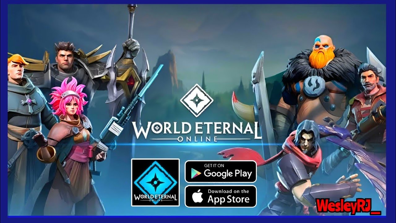 WORLD ETERNAL ONLINE | GAMEPLAY, MMORPG, HERÓIS, ESTILIZADO, VARIOS MODOS (Android/IOS) GRÁTIS