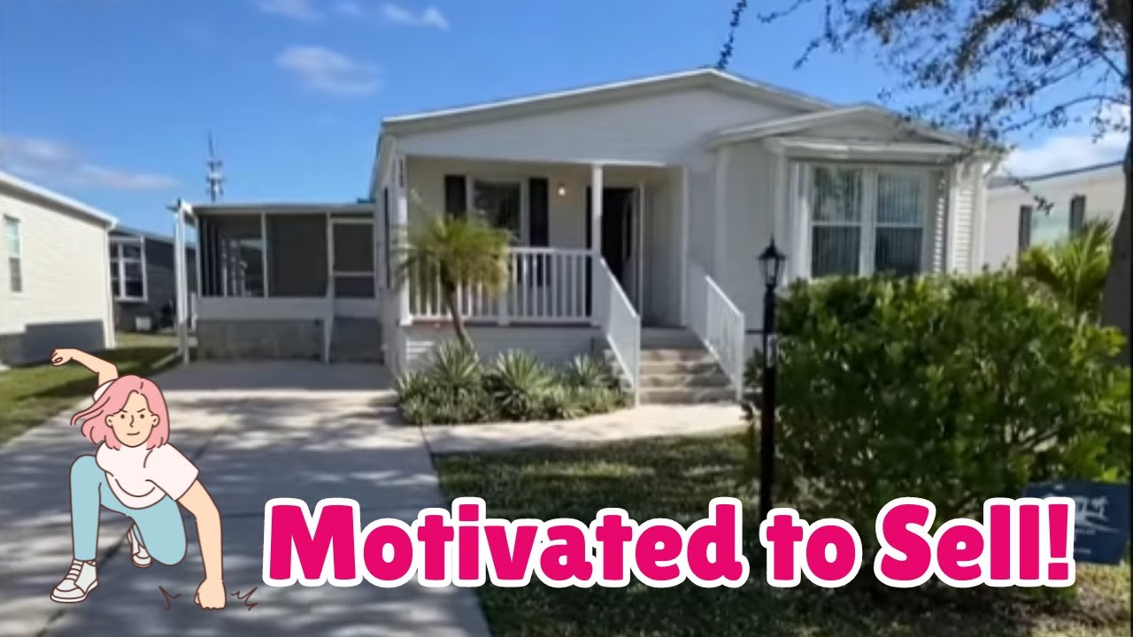 Motivated Seller In Port Charlotte(Vizcaya Lakes MHP)!