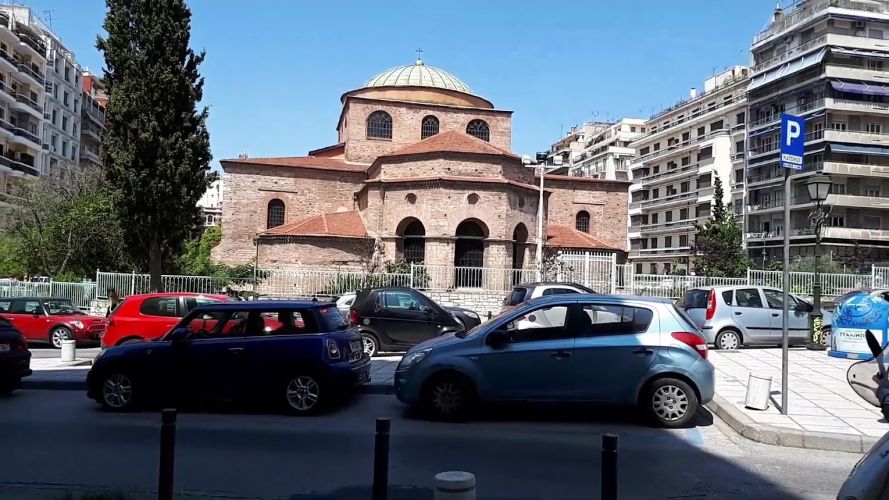 Walking in Thessaloniki 4 (White Tower - Boat Tour) (5-8-2019)
