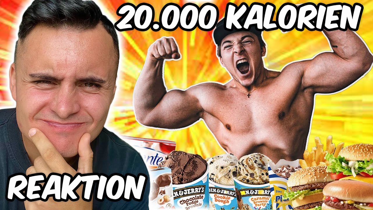 20.000 Kalorien in 24 STUNDEN?! ER versucht meinen REKORD zu brechen 🧐🍔 I The Franklin Reaktion
