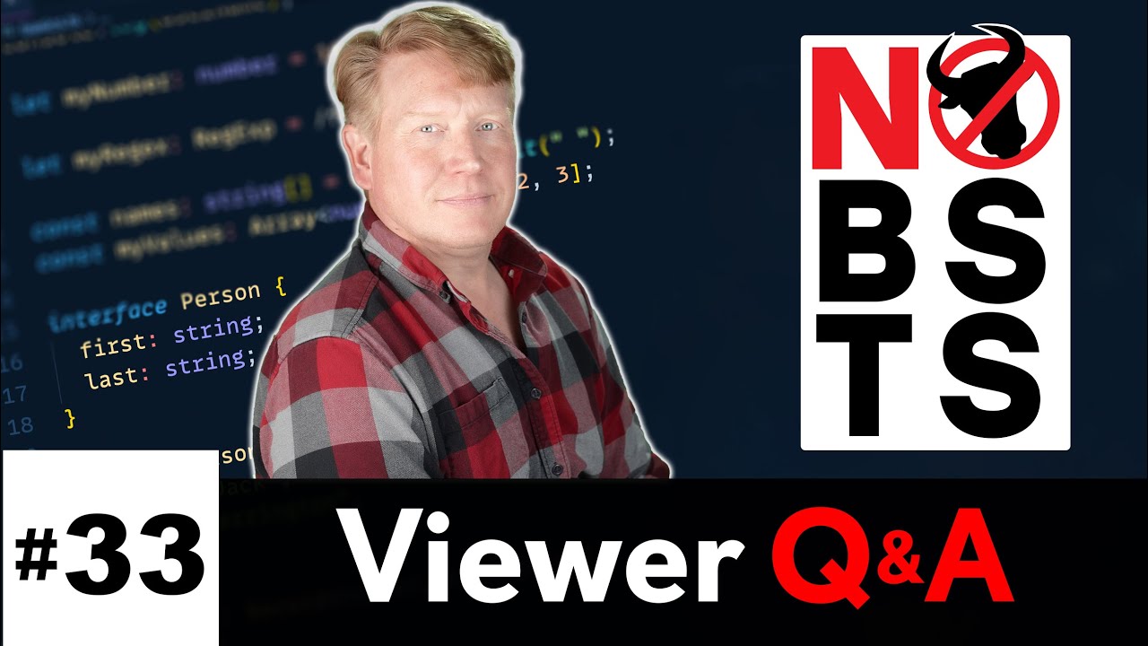 No BS TS #33 - Viewer's Q&A (Does Typescript Bloat Code?)