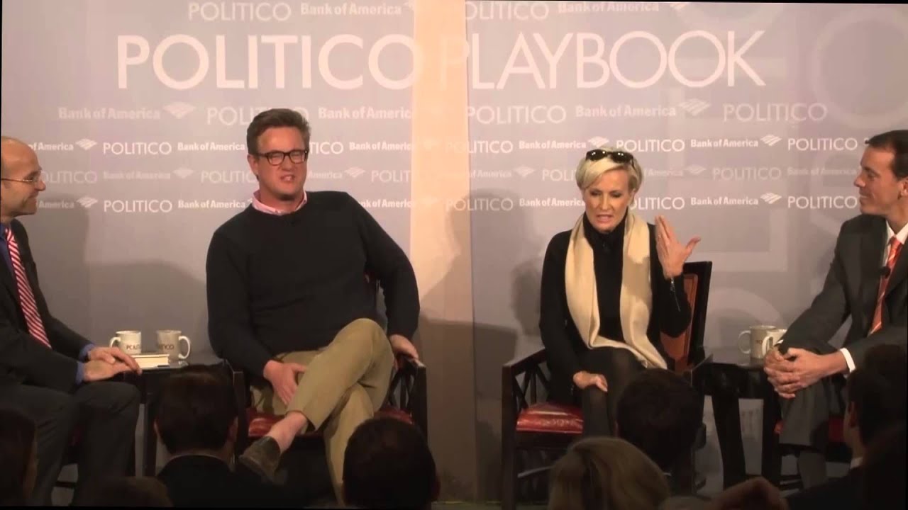 Playbook Cocktails with Mika Brzezinski and Joe Scarborough