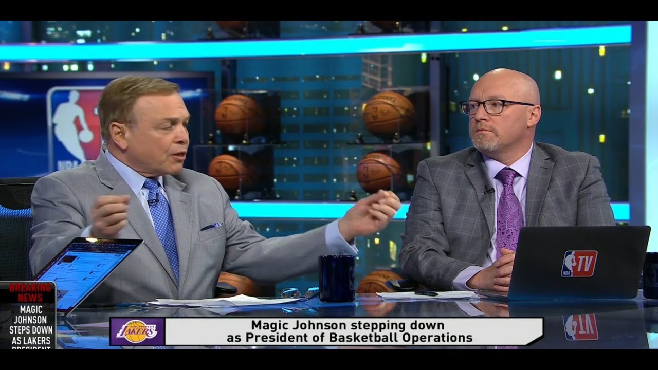 GameTime -  Magic Johnson stepping down as President of Basketball Operations | April 9, 2019