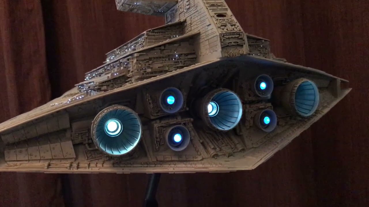 Anigrand 28 inch Star Destroyer resin Model Kit Blockade Runner Capture Final Reveal