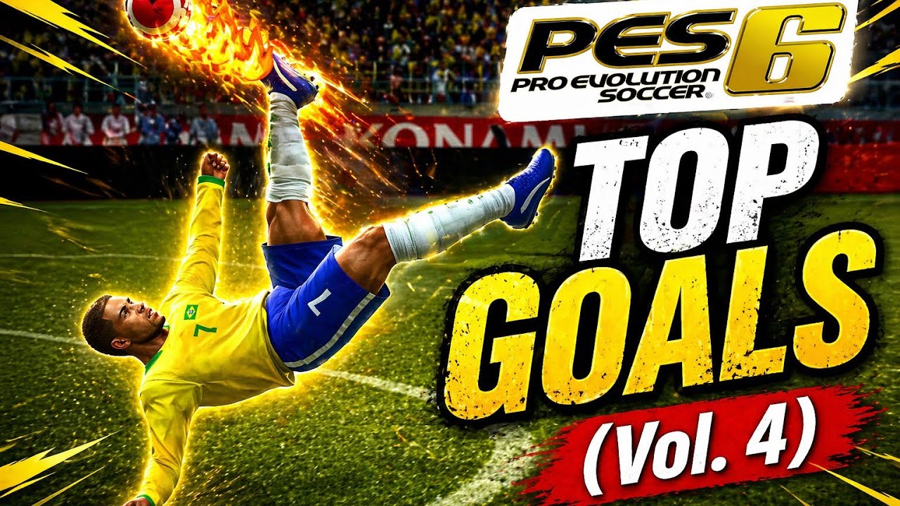 PES 6 | TOP GOALS 🔥 MEJORES GOLES  (Vol. 4) #pes #efootball #football
