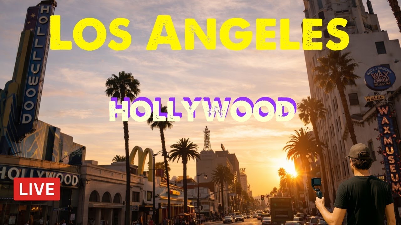 LIVE LOS ANGELES - Hollywood WALK CAM