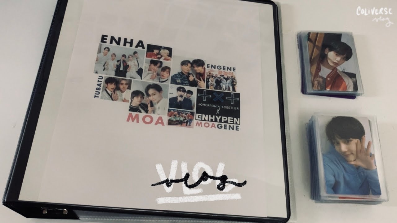My ENHYPEN & TXT Binder Collection (Photocards + Inclusions) | Sorting & Organizing
