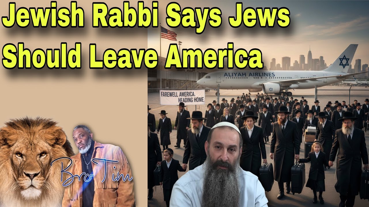 Jewish Rabbi Says Jews Should Leave America